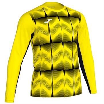 Joma Derby IV Goalkeeper Shirt *Discontinued* - Fluo Yellow/Black