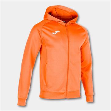 Joma Menfis Full Zip Hooded Jacket - Fluo Orange