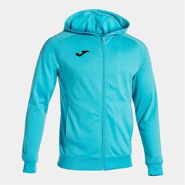 Joma Menfis Full Zip Hooded Jacket - Fluo Turquoise