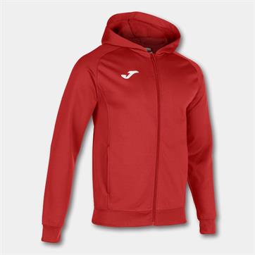 Joma Menfis Full Zip Hooded Jacket - Red