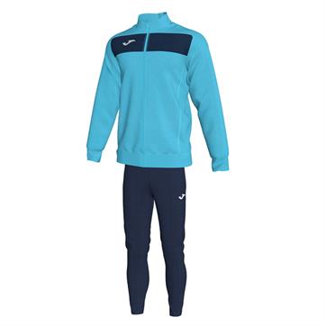 Joma Academy II Tracksuit **DISCONTINUED** - Fluo Turquoise/Dark Navy