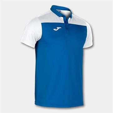 Joma Hobby II Polo Shirt - Royal/White