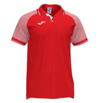 Joma Essential II Polo Shirt **Last Year Of Supply** - Red/White