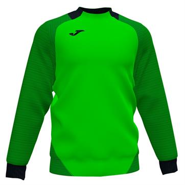 Joma Essential II Roundneck Sweatshirt **Last Year Of Supply** - Fluo Green/Black