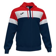 Joma Crew IV Full Zip Hooded Jacket