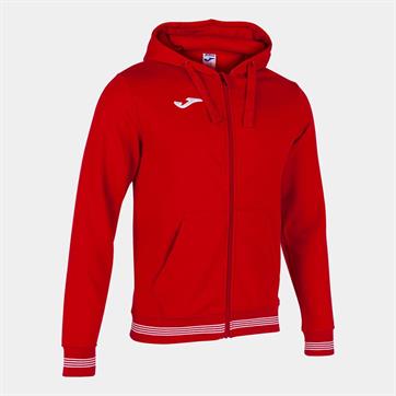 Joma Campus III Full Zip Hooded Jacket - Red