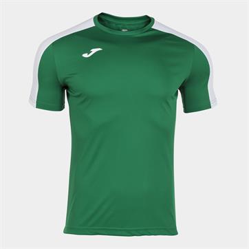 Joma Academy III Short Sleeve Shirt - Green/White