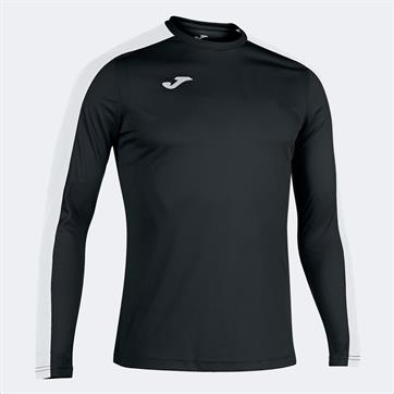 Joma Academy III Long Sleeve Shirt - Black/White