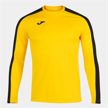 Joma Academy III Long Sleeve Shirt - Yellow/Black