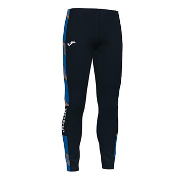 Joma Championship Street II Contrast Poly Interlock Pants (Skinny Fit) **DISCONTINUED** - Black/Royal