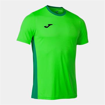 Joma Winner II Short Sleeve Shirt - Fluo Green