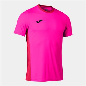 Joma Winner II Short Sleeve Shirt - Fluo Pink