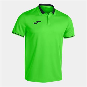 Joma Champion VI Polo Shirt - Fluo Green/Black