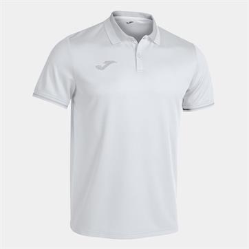 Joma Champion VI Polo Shirt - White/Silver