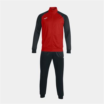 Joma Academy IV Full Zip Tracksuit - Red/Black