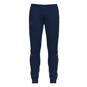 Joma Champion VI Poly Fleece Pants (Skinny Fit) - Navy/Red