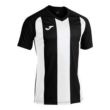 Joma Pisa II Short Sleeve Shirt - Black/White