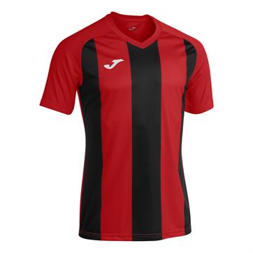 Joma Pisa II Short Sleeve Shirt - Red/Black