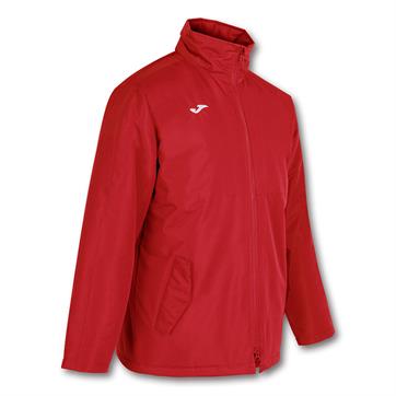 Joma Trivor Bench Rain Jacket (Fleece Lined) - Red