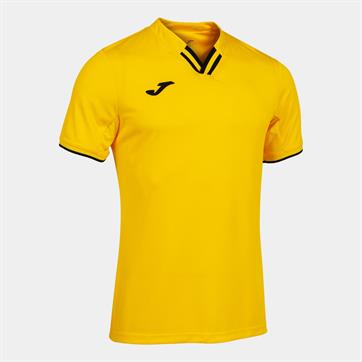 Joma Toletum IV Short Sleeve Shirt - Yellow