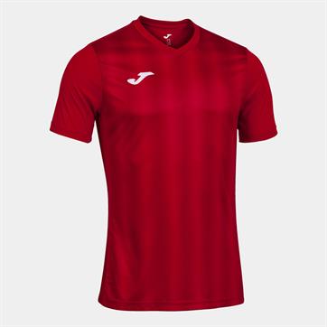 Joma Inter II Short Sleeve Shirt - Red