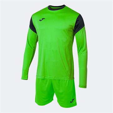 Joma Phoenix Goalkeeper Set (Long Sleeve Shirt & Short) - Fluo Green/Black