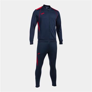 Joma Champion VII Full Zip Tracksuit - Navy/Red