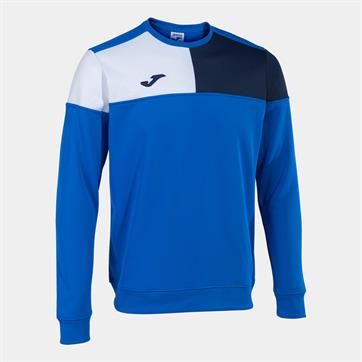 Joma Crew V Sweatshirt - Royal/White/Navy