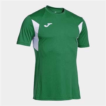 Joma Winner III Short Sleeve Shirt - Green/White