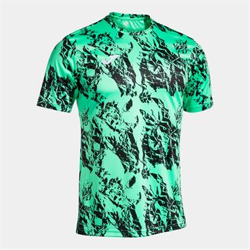 Joma Lion Short Sleeve Shirt - Green/Black