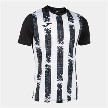 Joma Inter III Short Sleeve Shirt - Black/White