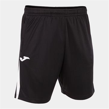 Joma Champion VII Bermuda Zipped Shorts - Black/White