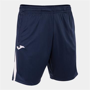 Joma Champion VII Shorts (Pockets With Zips) - Navy/White