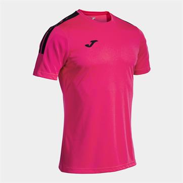 Joma Olimpiada Short Sleeve Shirt - Fluo Pink
