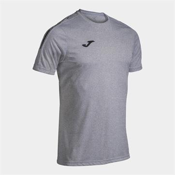 Joma Olimpiada Short Sleeve Shirt - Grey/Black