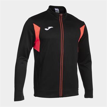 Joma Winner Full Zip Jacket - Black/Fluo Orange