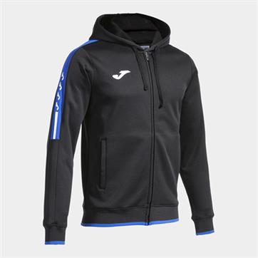 Joma Olimpiada Full Zip Hooded Jacket - Black/Royal