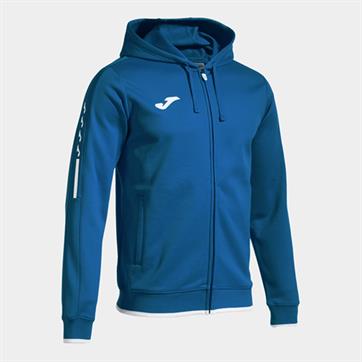 Joma Olimpiada Full Zip Hooded Jacket - Royal/White