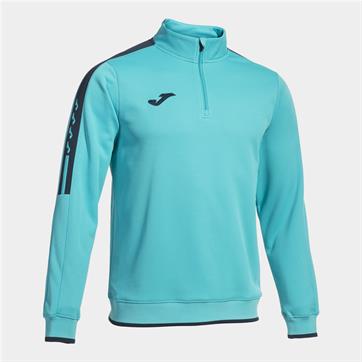 Joma Olimpiada Half Zip Top - Fluo Turquoise