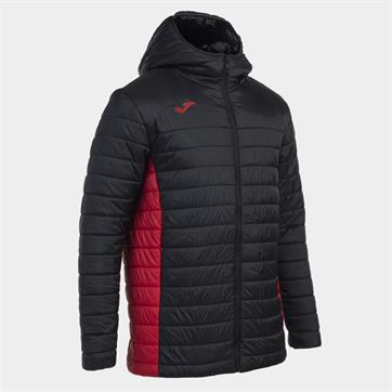 Joma Urban V Bench Rain Jacket - Black/Red