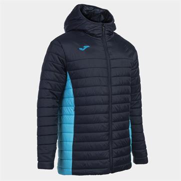 Joma Urban V Bench Rain Jacket - Navy/Fluo Turquoise