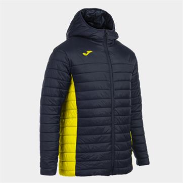 Joma Urban V Bench Rain Jacket - Navy/Yellow