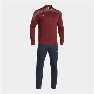 Joma Champion VIII Full Zip Tracksuit - Burgundy/Navy