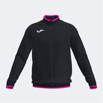 Joma Combi Premium Full Zip Top - Black/Pink Fluor