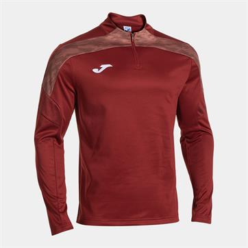 Joma Champion VIII Half Zip Top - Burgundy