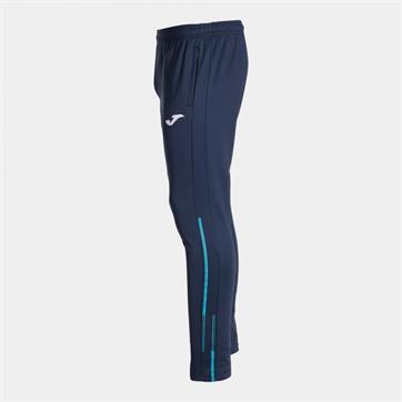 Joma Champion VIII Pants (Regular Fit) (Pockets with zips) - Navy/Fluo Turquoise