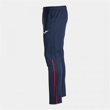 Joma Champion VIII Pants (Regular Fit) (Pockets with zips) - Navy/Red