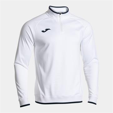 Joma Combi Premium Half Zip Top - White/Navy