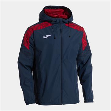Joma Champion VIII Rain Jacket - Navy/Red