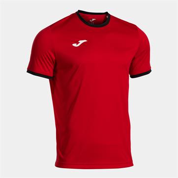 Joma Combi Premium Short Slevee T-Shirt - Red/Black
